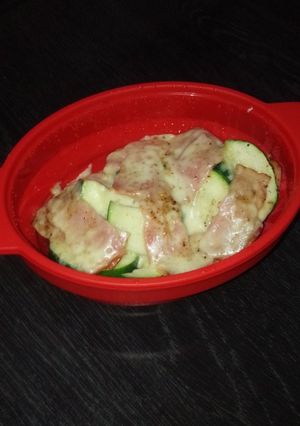 レンジで☆ズッキーニとベーコンのおつまみ-レシピのメイン写真