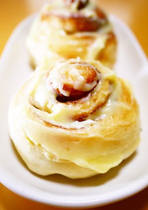 バレンタインにも♪甘～い♡シナモンロール-レシピのメイン写真