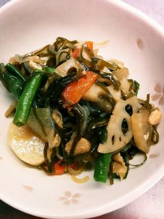 切り昆布の煮物-レシピのメイン写真
