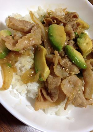 アボカド丼-レシピのメイン写真