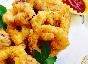 サックリ美味♡カラマリ〈イカフライ〉-レシピのメイン写真