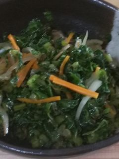 大根葉の重ね煮炒め-レシピのメイン写真