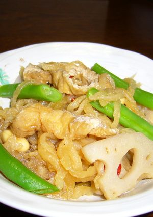 ピリッと切干し大根と大豆の煮物-レシピのメイン写真