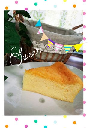 軽くてペロリ☆ふわシュワ♡チーズケーキ-レシピのメイン写真
