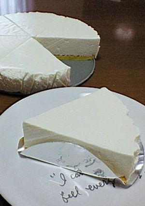 おいしぃ～ぃ☆レアチーズケーキ-レシピのメイン写真