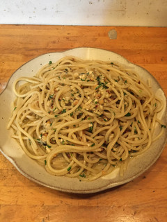 ロックフォールチーズとモクズ蟹のパスタ-レシピのメイン写真