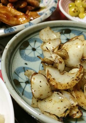 意外と合う♪ユリ根にんにく焼き-レシピのメイン写真