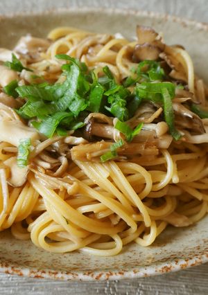 キノコたっぷりバター醤油パスタ-レシピのメイン写真