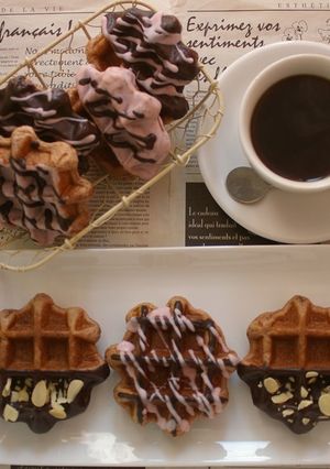 ホシノでチョコワッフル-レシピのメイン写真