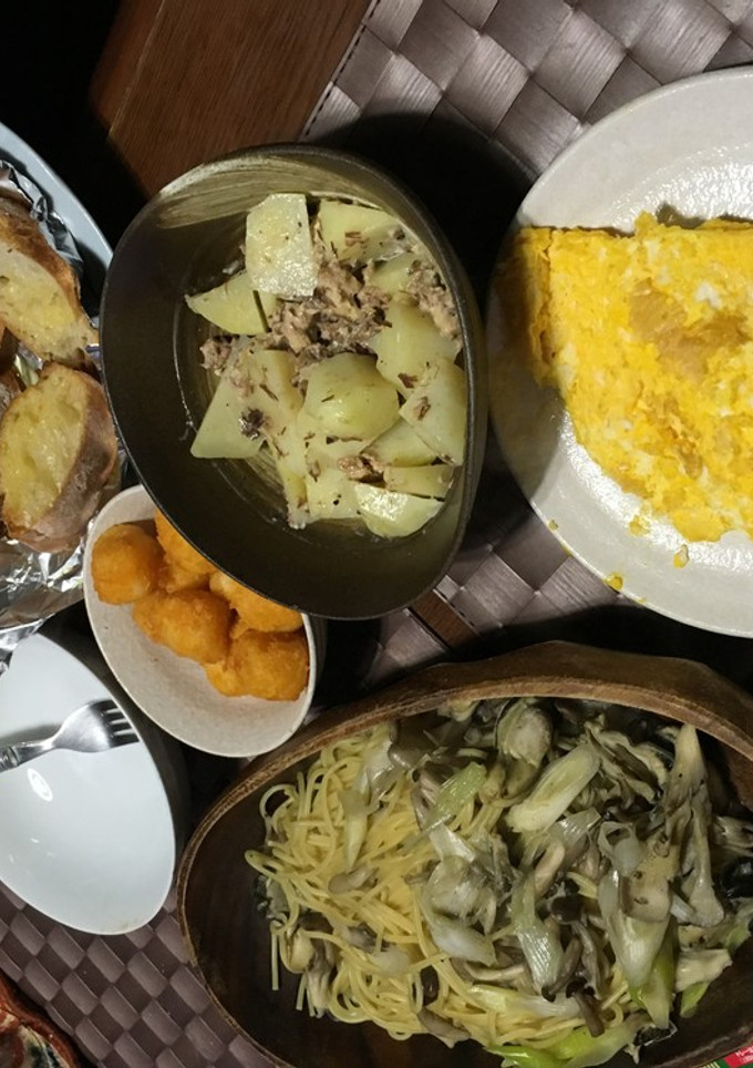 牡蠣の和風パスタ-レシピのメイン写真