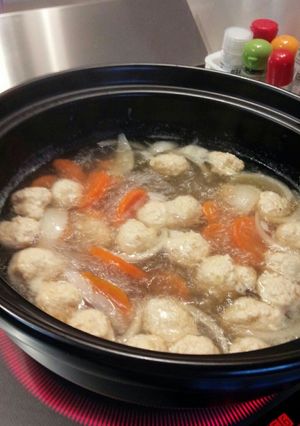 簡単鶏だんごの作り方 きれいにまん丸！-レシピのメイン写真