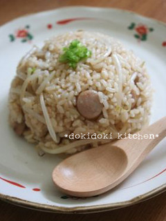 もやしとウィンナーのオイマヨ炒飯-レシピのメイン写真