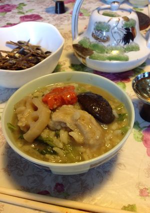 【母レシピ】お節をまるっと、お煮染め雑炊-レシピのメイン写真