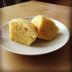 รูปของ ホットケーキミックスで蒸しパン