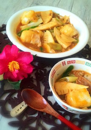 揚げ餅入り！麻婆白菜-レシピのメイン写真