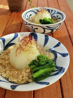 超簡単☆新たまねぎの鶏そぼろ煮-レシピのメイン写真