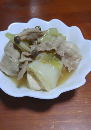 ☆簡単☆豚バラ肉と野菜煮☆-レシピのメイン写真