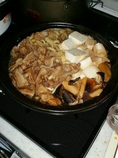 豚肉で、豚スキヤキ~-レシピのメイン写真