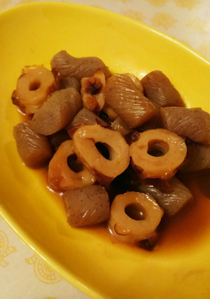 竹輪と蒟蒻の煮物-レシピのメイン写真