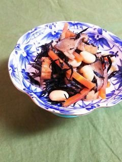 常備菜♪シンプルなひじきの煮物-レシピのメイン写真