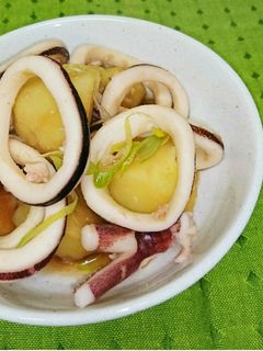 じゃがいもといかの煮物-レシピのメイン写真