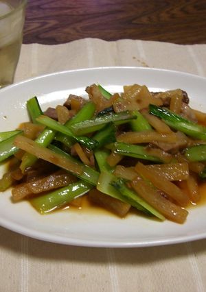 焼き豚で大根炒め-レシピのメイン写真