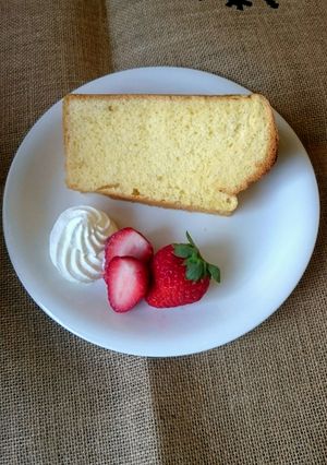 バニラシフォンケーキ トール17㎝-レシピのメイン写真