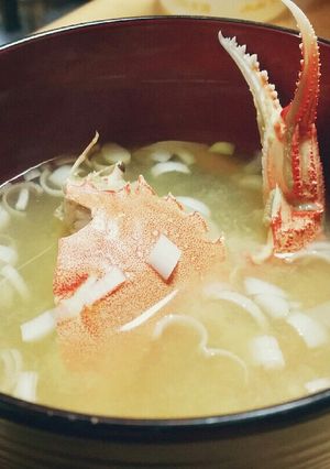 パパ特製☆ﾋﾗﾂﾒｶﾞﾆの味噌汁♥♥-レシピのメイン写真