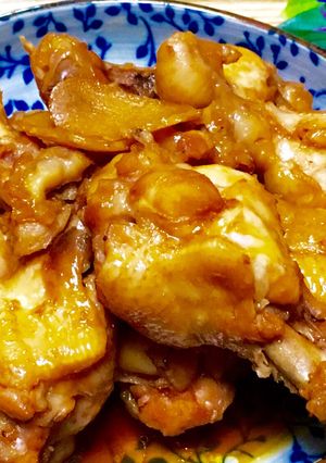 簡単☆各50ccの調味料で作る手羽元煮-レシピのメイン写真