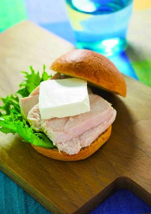 【低糖質】チキンとクリームチーズのサンド-レシピのメイン写真