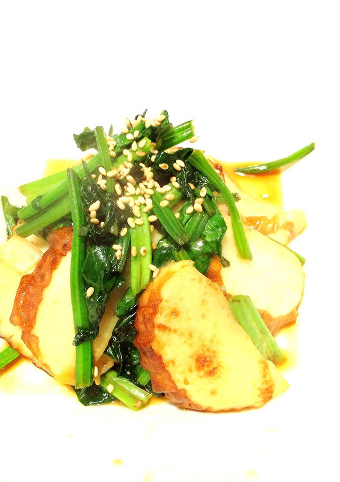 蒲鉾とほうれん草の醤油炒め♪-レシピのメイン写真