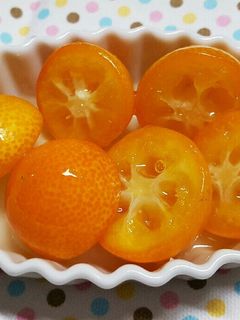 生でも美味しい~完熟金柑のはちみつ漬け-レシピのメイン写真