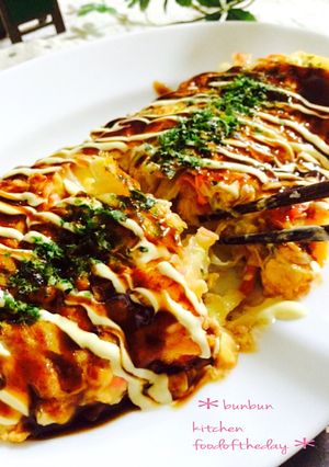 キャベツと卵でふわとろチーズもんじゃ風♡-レシピのメイン写真