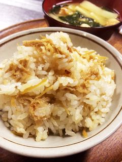 体ぽかぽか生姜ご飯-レシピのメイン写真