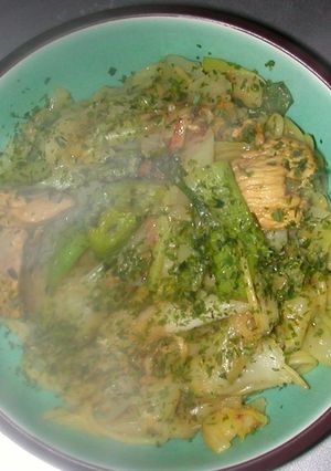 残ったカレーで焼きそば♪-レシピのメイン写真
