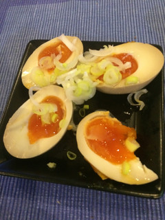 ル・クルーゼで超簡単半熟煮卵(つゆ節約版-レシピのメイン写真