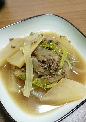 大根メインの肉大根-レシピのメイン写真