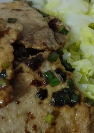 定番☆豚肉生姜焼き＆温野菜-レシピのメイン写真