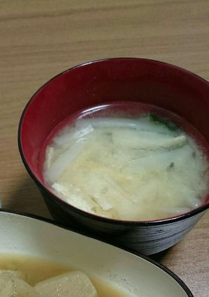 みそ汁やその他汁物に♪大根の皮-レシピのメイン写真