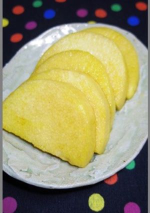 カレー研究会！長芋のカレー風味のお漬物-レシピのメイン写真