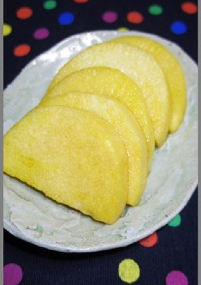 カレー研究会！長芋のカレー風味のお漬物-レシピのメイン写真