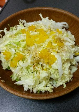 ゆず香る♪しゃきしゃき白菜のサラダ♪-レシピのメイン写真