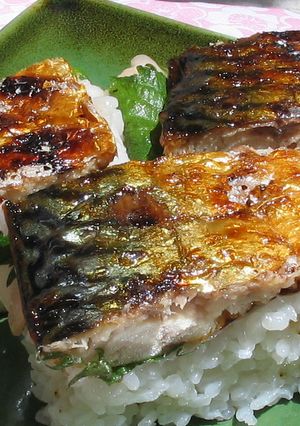おウチ de 焼き鯖押し寿司-レシピのメイン写真