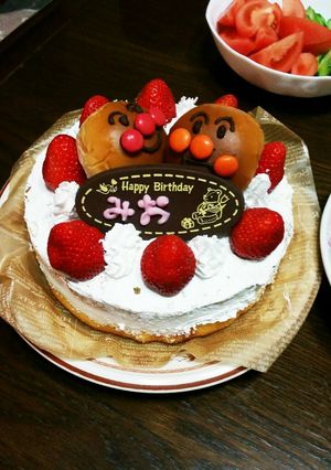 アンパンマンケーキ-レシピのメイン写真