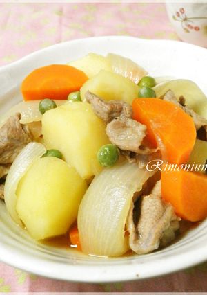 簡単！薄味肉じゃが-レシピのメイン写真