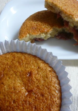 ホットケーキミックスでいちごのマドレーヌ-レシピのメイン写真