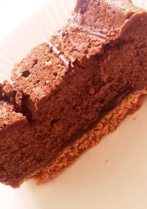 バレンタインに♡半熟チョコチーズケーキ-レシピのメイン写真
