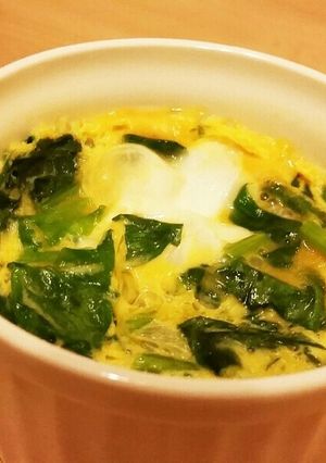 【手間ナシ旨メシ】簡単ほうれん草ココット-レシピのメイン写真