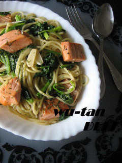 鮭とほうれん草の本格クリームパスタ-レシピのメイン写真