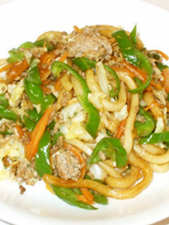 簡単!焼きうどん♪和風・ソース・しょうゆ-レシピのメイン写真